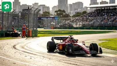 F1 Australia: Leclerc dẫn đầu vòng tập, Piastri gặp sự cố
