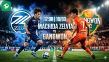 Nhận định bóng đá Machida Zelvia vs Gangwon, 17h00 ngày 10/3