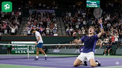 Jack Draper tạo địa chấn khi biến Novak Djokovic thành cựu vương Indian Wells
