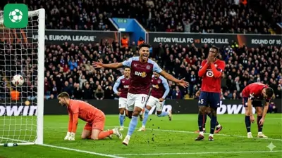 Aston Villa giành lợi thế tối thiểu trước Lille tại vòng 1/8 Europa League