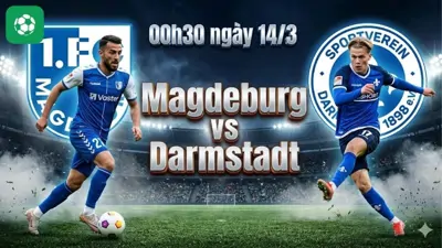 Nhận định bóng đá Magdeburg vs Darmstadt, 00h30 ngày 14/3