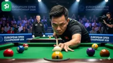 Cơ thủ Dương Quốc Hoàng tiến sâu tại giải European Open Championship 2026
