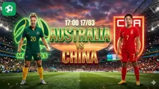 Nhận định bóng đá ĐT nữ Australia vs ĐT nữ Trung Quốc, 17h00 ngày 17/3