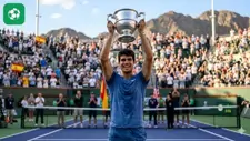 Tennis: Carlos Alcaraz lần thứ 3 liên tiếp đăng quang tại Indian Wells
