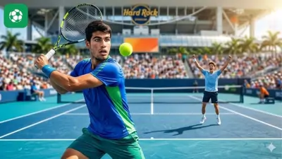 Miami Open 2026: Cú sốc tại vòng 4, Carlos Alcaraz bất ngờ dừng bước trước "ngựa ô" mới nổi