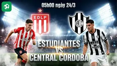 Nhận định bóng đá Estudiantes vs Central Cordoba, 05h00 ngày 24/3