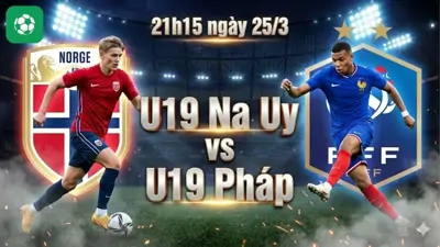 Nhận định bóng đá U19 Na Uy vs U19 Pháp, 21h15 ngày 25/3