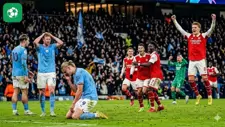 Kịch bản không tưởng: Man City bị trừ điểm, Arsenal "mở cờ" trong cuộc đua vô địch