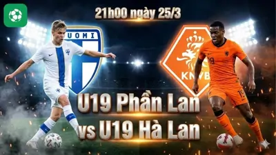Nhận định bóng đá U19 Phần Lan vs U19 Hà Lan, 21h00 ngày 25/3