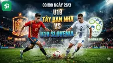 Nhận định bóng đá U19 Tây Ban Nha vs U19 Slovenia, 00h00 ngày 26/3