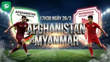 Nhận định bóng đá Afghanistan vs Myanmar, 17h30 ngày 26/3