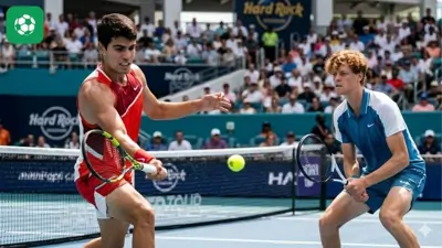 Tennis: Alcaraz và Sinner thị uy sức mạnh tại vòng 3 Miami Open