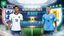 Nhận định bóng đá Anh vs Uruguay, 02h45 ngày 28/3