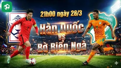 Nhận Định Bóng Đá Hàn Quốc Vs Bờ Biển Ngà, 21h00 Ngày 28/3