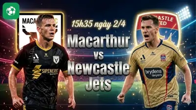 Nhận định bóng đá Macarthur vs Newcastle Jets, 15h35 ngày 2/4
