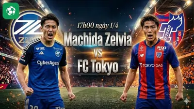Nhận định bóng đá Machida Zelvia vs FC Tokyo, 17h00 ngày 1/4