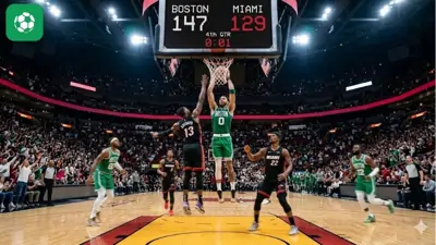 NBA: Boston Celtics lập kỷ lục ghi điểm mùa giải với chiến thắng hủy diệt 147-129 trước Miami Heat
