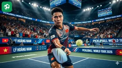 Địa chấn tại Hà Nội: Lý Hoàng Nam thẳng tiến vào bán kết Pickleball World Tour 2026