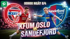 Nhận định bóng đá KFUM Oslo vs Sandefjord, 00h00 ngày 8/4