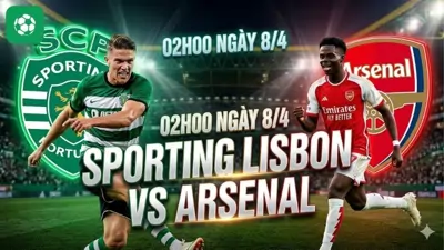 Nhận định bóng đá Sporting Lisbon vs Arsenal, 02h00 ngày 8/4