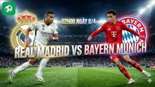 Nhận định bóng đá Real Madrid vs Bayern Munich, 02h00 ngày 8/4