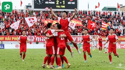 V-League: Hải Phòng FC áp sát nhóm dẫn đầu sau chiến thắng quan trọng, cuộc đua vô địch trở nên khó lường