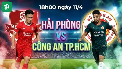 Nhận định bóng đá Hải Phòng vs Công an TP.HCM, 18h00 ngày 11/4