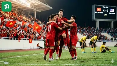 U17 Việt Nam thắng đậm 4-0 trước Malaysia