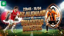 Nhận định bóng đá AZ Alkmaar vs Shakhtar Donetsk, 23h45 ngày 16/4
