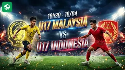Nhận định bóng đá U17 Malaysia vs U17 Indonesia, 19h30 ngày 16/4