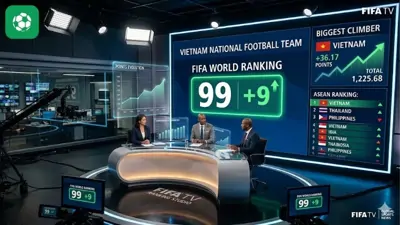 Bảng xếp hạng FIFA ĐT Việt Nam