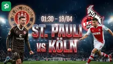 Nhận định bóng đá St. Pauli vs Cologne, 01h30 ngày 18/4