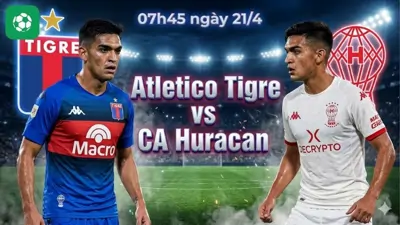 Nhận định bóng đá Atletico Tigre vs CA Huracan, 07h45 ngày 21/4