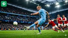 Đại chiến Etihad: Haaland rực sáng giúp Man City đánh bại Arsenal 2-1
