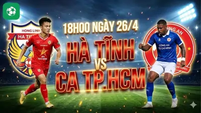 Nhận định bóng đá Hà Tĩnh vs CA TP.HCM, 18h00 ngày 26/4