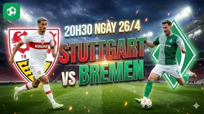 Nhận định bóng đá Stuttgart vs Bremen, 20h30 ngày 26/4