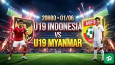 Nhận định bóng đá U19 Indonesia vs U19 Myanmar, 20h00 ngày 1/6