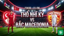 Nhận định bóng đá Thổ Nhĩ Kỳ vs Bắc Macedonia, 23h30 ngày 1/6