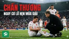 Hung tin chấn thương: Trụ cột tuyển quốc gia nguy cơ lỡ hẹn phần còn lại của mùa giải.