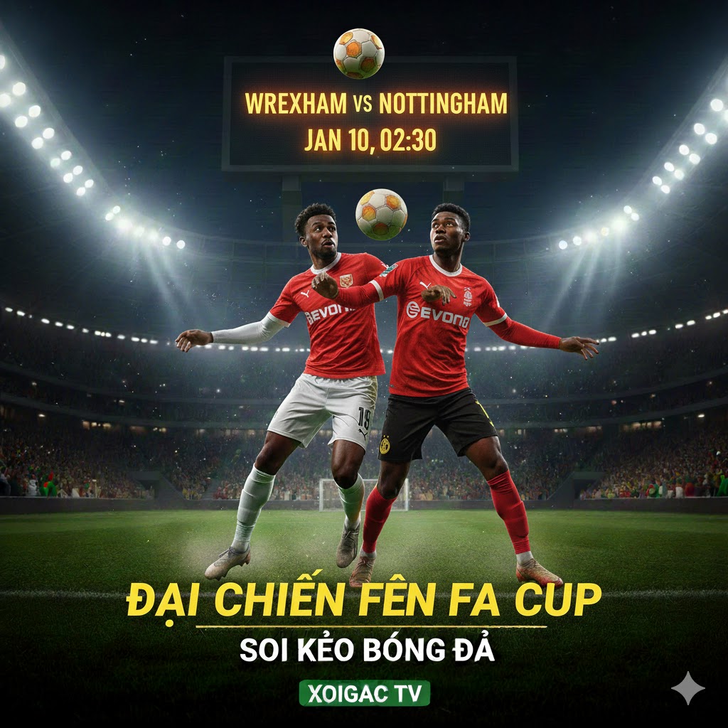 Nhận định Wrexham vs Nottingham - 02h30 ngày 10/1