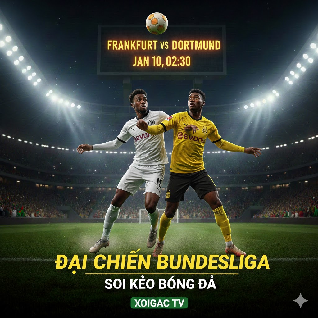 Nhận định Frankfurt vs Dortmund - 02h30 ngày 10/1