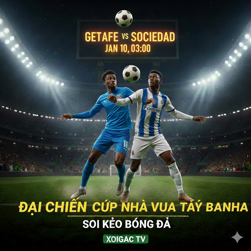Nhận định Getafe vs Sociedad - 03h00 ngày 10/1