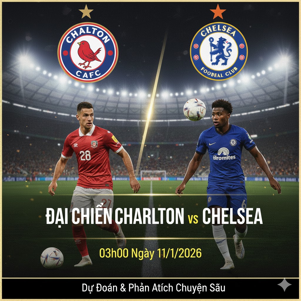 Nhận định Charlton vs Chelsea - 03h00 ngày 11/1