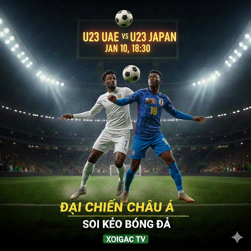 Nhận định U23 UAE vs U23 Nhật Bản - 18h30 ngày 10/1